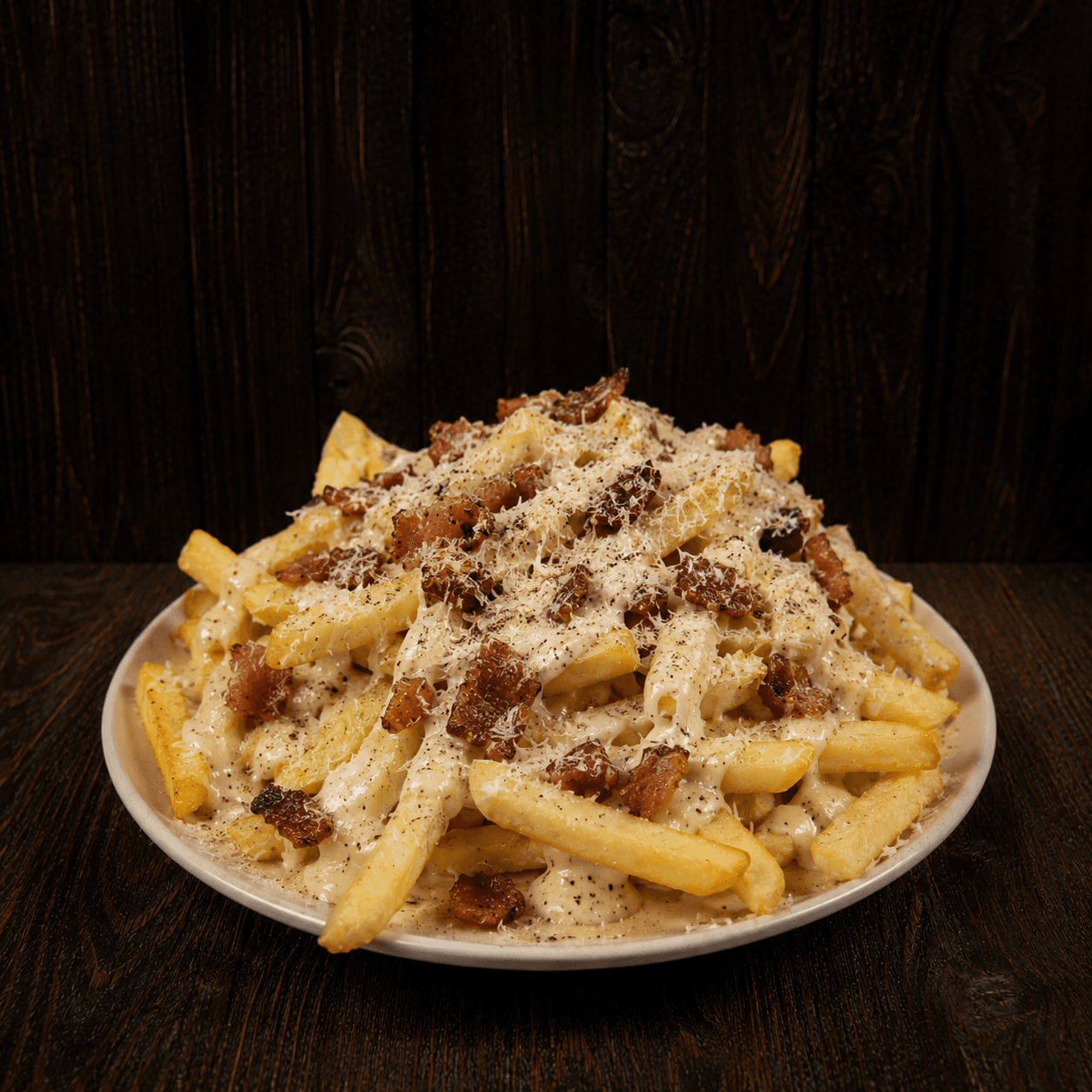 Cacio e pepe Fries