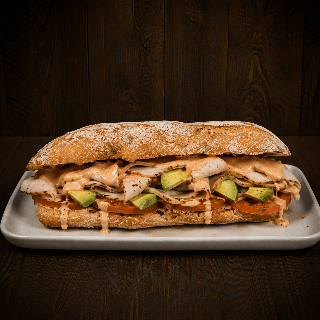 Tacchino e avocado
